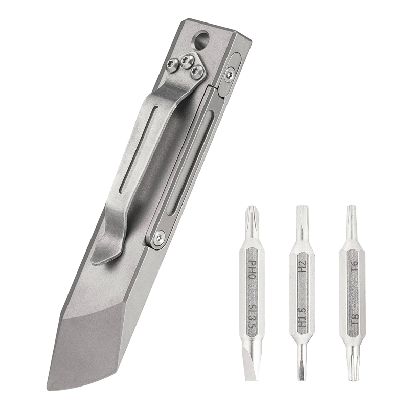 Multitool Credit Card - MecArmy RL4 EDC Pry Bar TC4