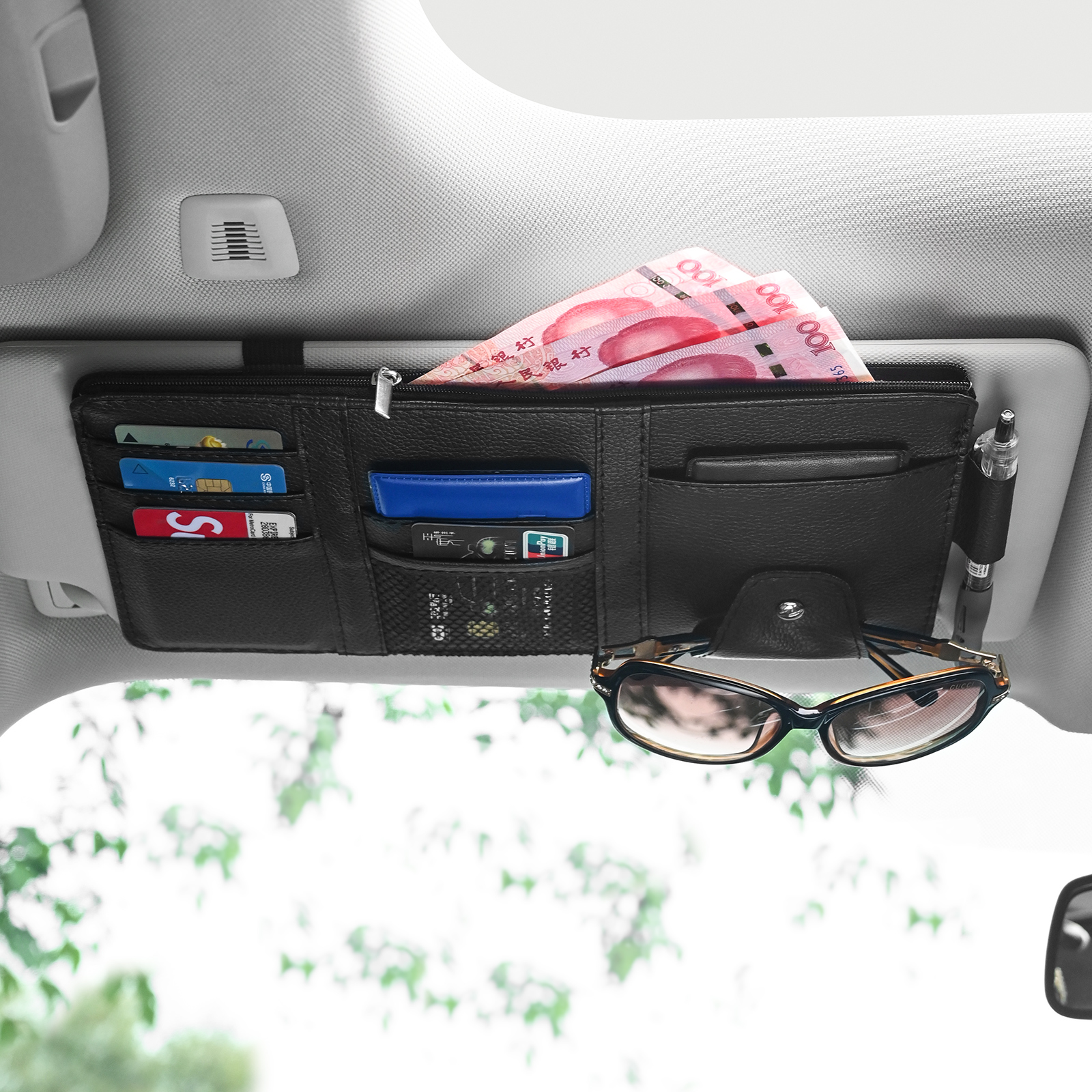 Edc Carry Pen - Car Sun Visor Bill Pen Business