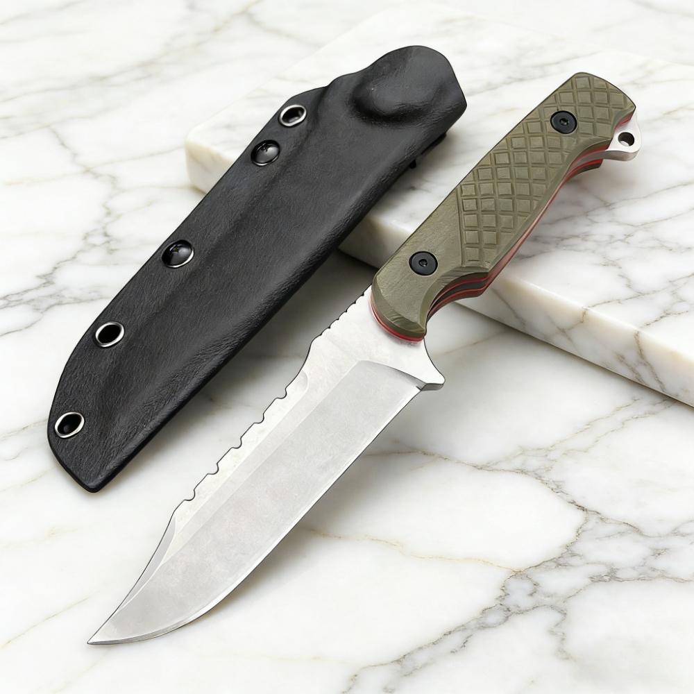 Edc Daily Carry - Multi-purpose Full Tang Fixed Blade Knife