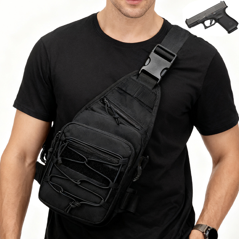 Edc Carry Bag For Pistol - Tactical Gun Bag EDC Shoulder Bag