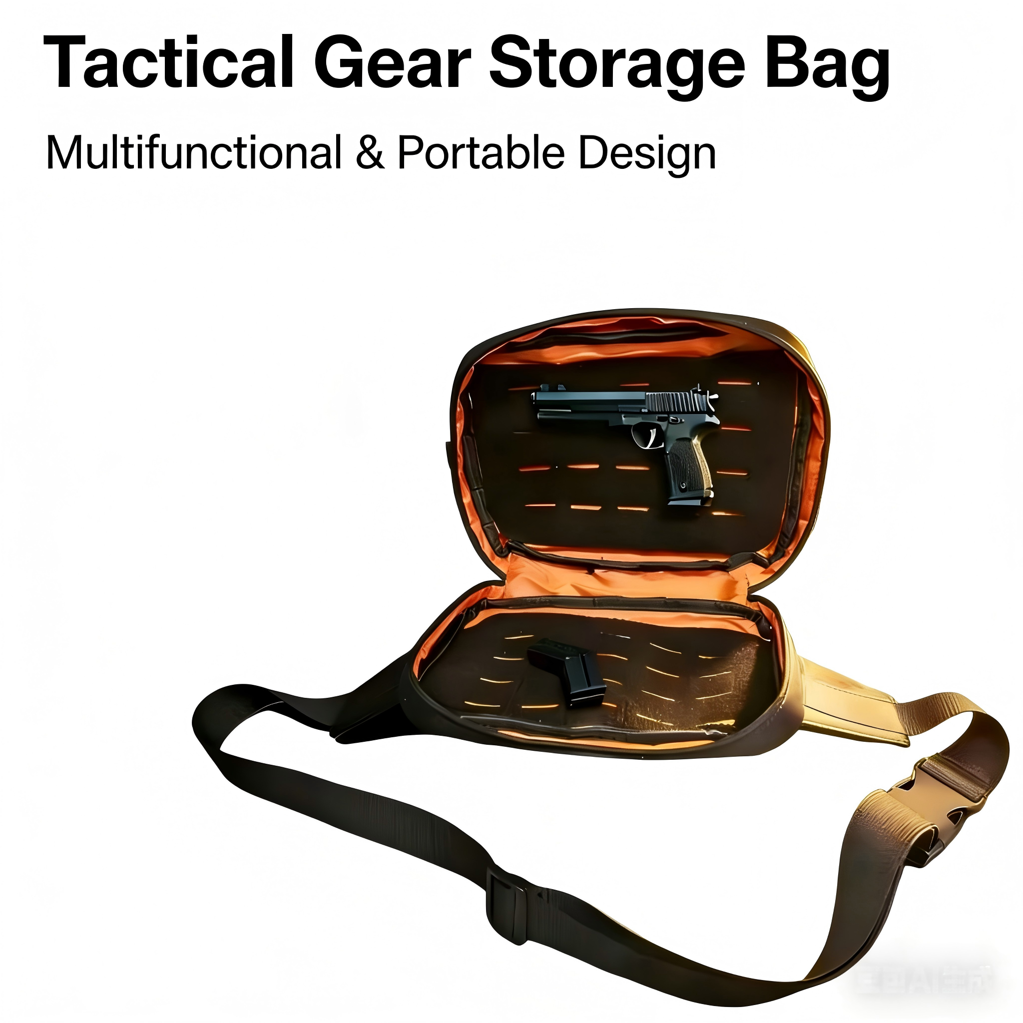 Edc Carry Holster - Tactical EDC Carry Bag - Molle