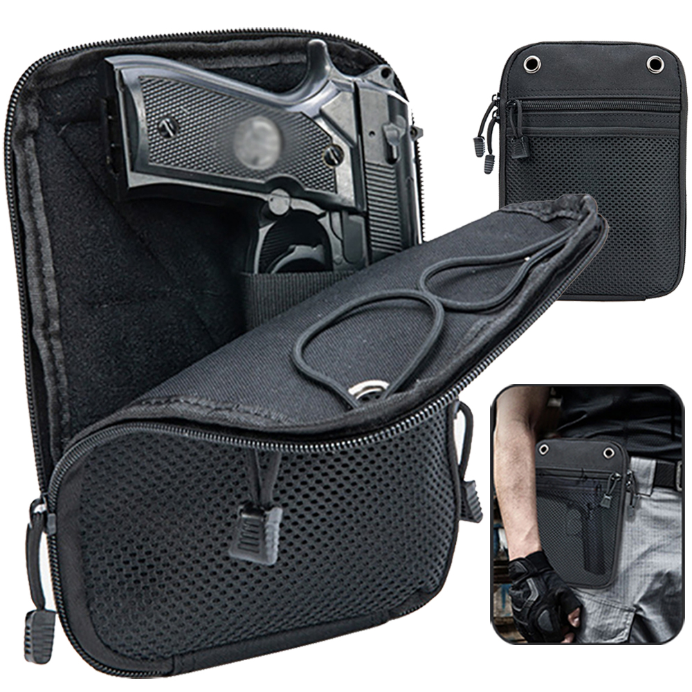Edc Carry Holster - Molle Outdoor Tactical Concealed Gun Holster