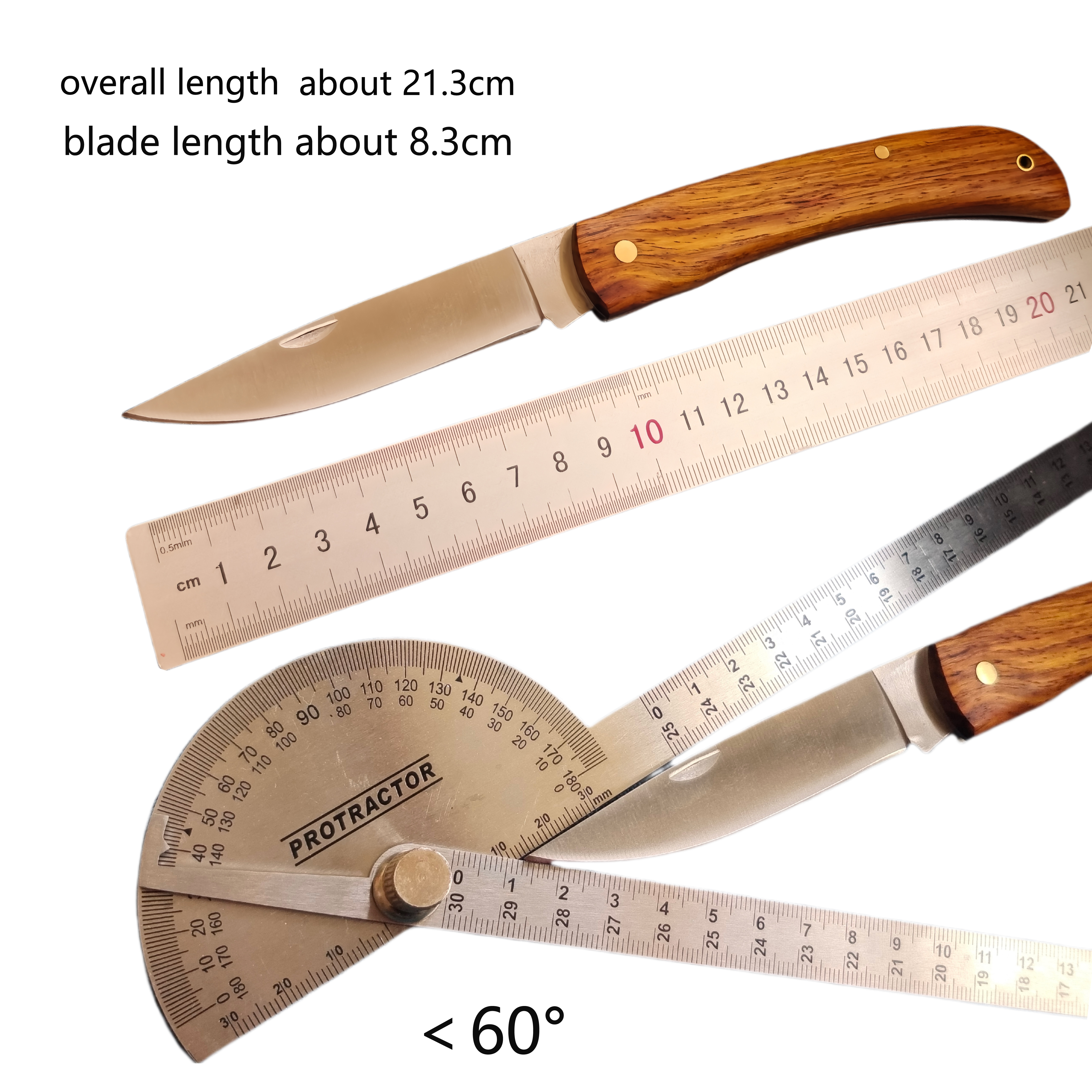 Rosewood Handle Pocket Knife S - Edc Carry Pocket Knife 评论和价格