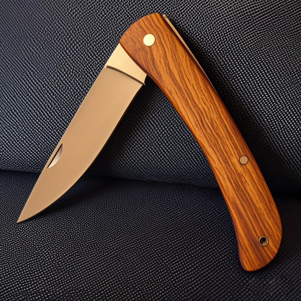 Rosewood Handle Pocket Knife S - Edc Carry Pocket Knife 评论和价格