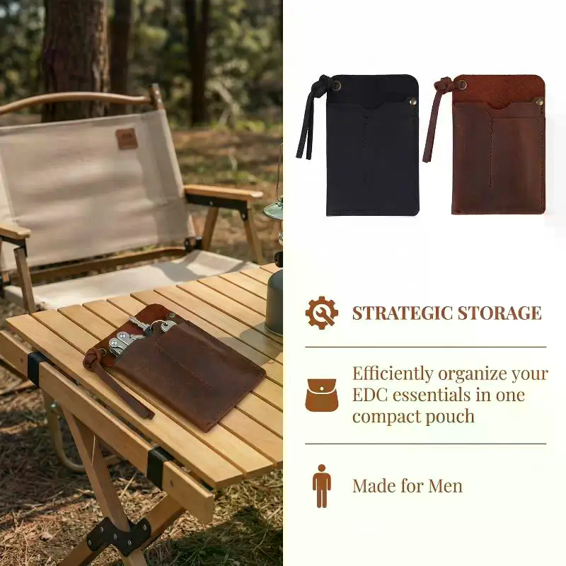 Handmade Genuine Leather EDC T - Edc Carry Belt Leather 评论和价格