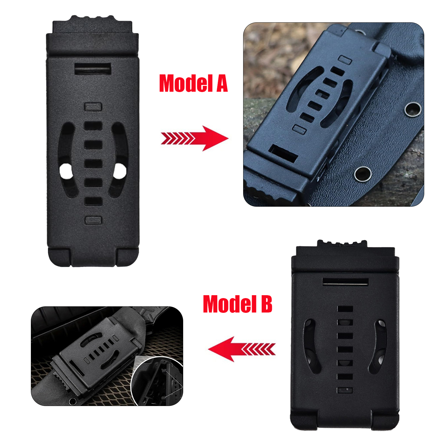 Tactical Knife Clip Holster -  - Edc Carry Holster 评论和价格
