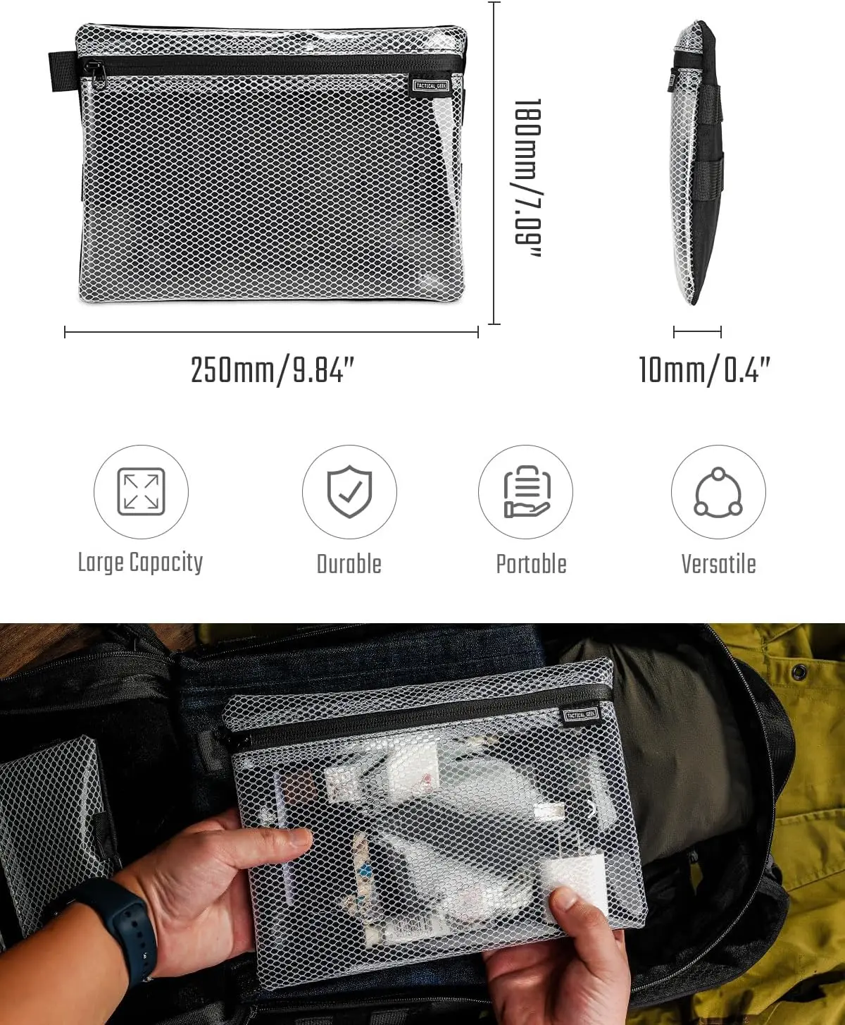TACTICAL GEEK Storage A10 EDC  - Appendix Carry Edc 评论和价格