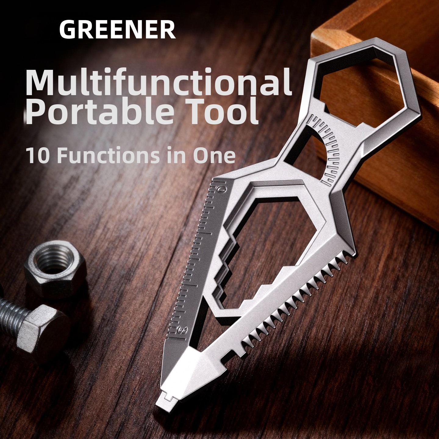 GREENER EDC Keychain Multi Too - Appendix Carry Edc 评论和价格
