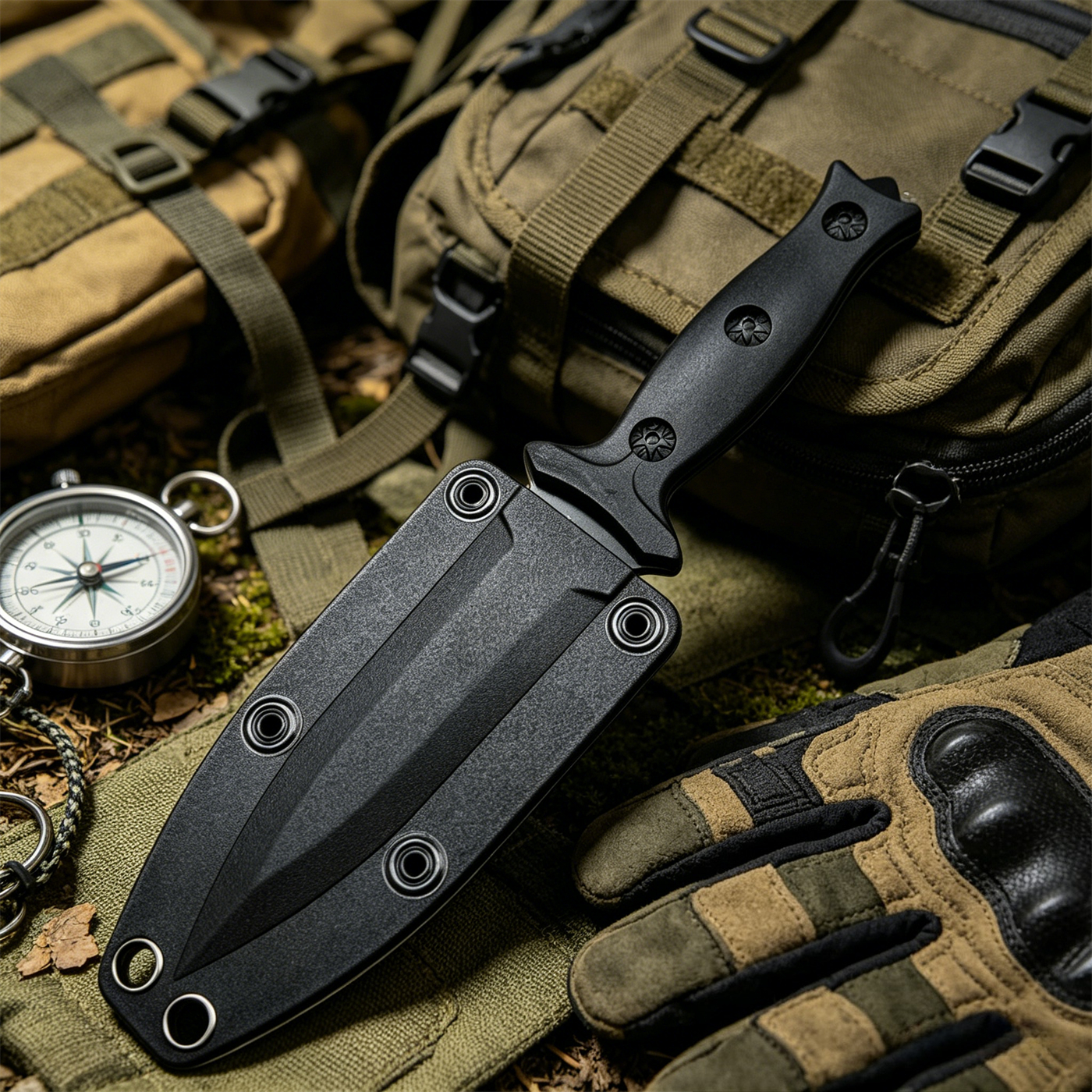 Outdoor Survival Knife Wildern - Edc Pocket Carry Fixed Blade 评论和价格
