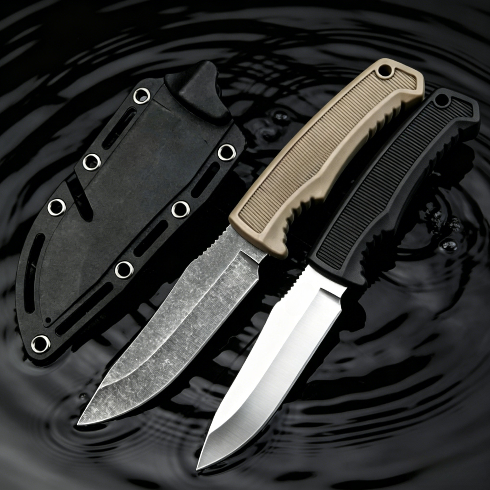 FK1001 Fixed blade Knife – 7Cr - Edc Pocket Carry Fixed Blade 评论和价格