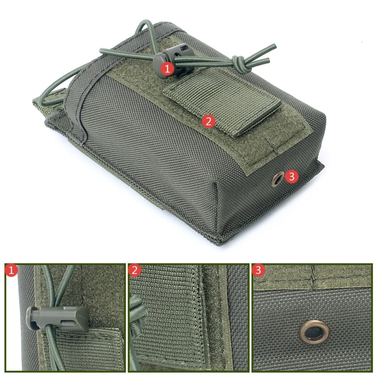 1pc Two Way Radio Holster, Mul - Edc Daily Carry 评论和价格