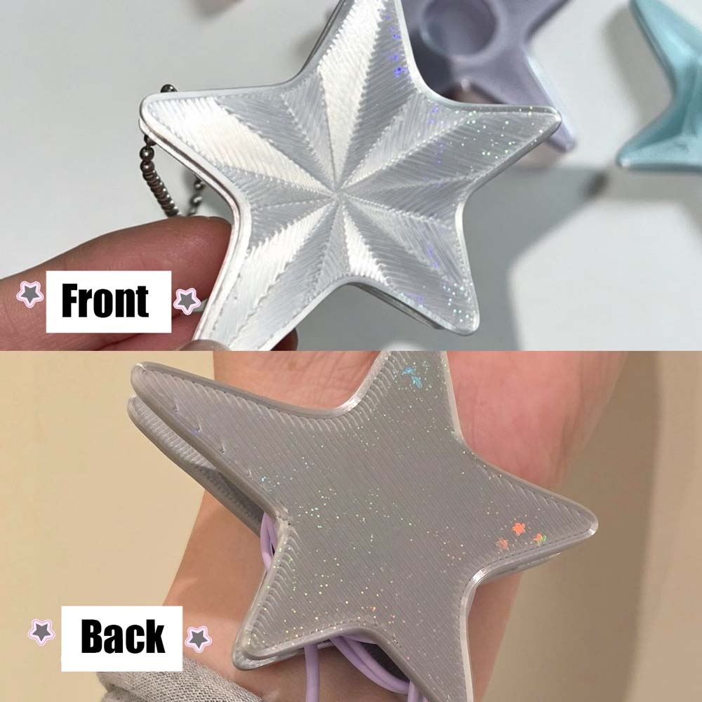 3D Star Cable Winder – Y2K Cut - Cable Winder Keychain 评论和价格