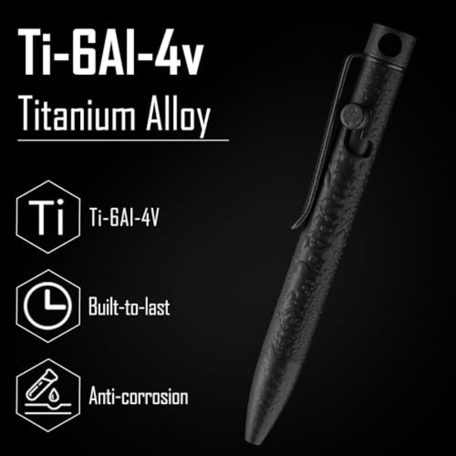 Bolt Action EDC Pen with Clip  - Edc Carry Pen 评论和价格