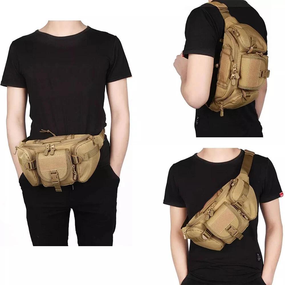 Tactical Fanny Pack for Men Co - Edc Carry Bag For Pistol 评论和价格