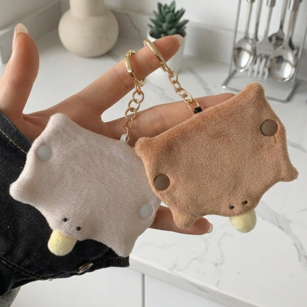 Plush Platypus Data Cable Orga - Cable Winder Keychain 评论和价格
