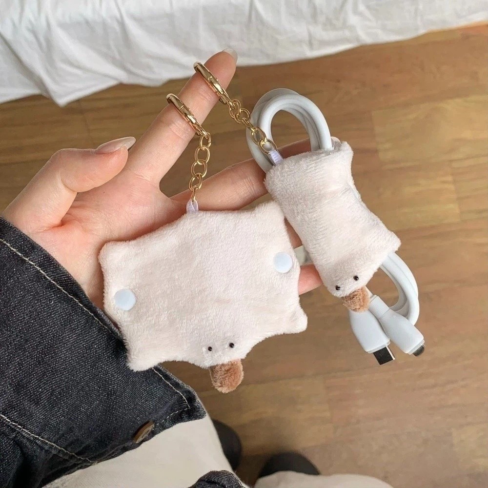 Plush Platypus Data Cable Orga - Cable Winder Keychain 评论和价格