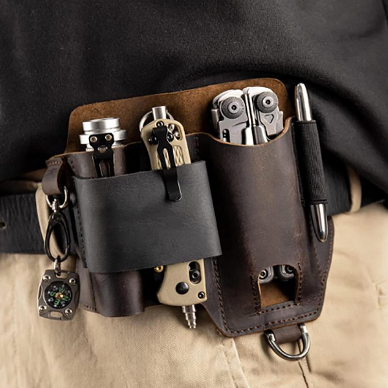 Men Leather EDCs Organizer She - Edc Carry Pen 评论和价格
