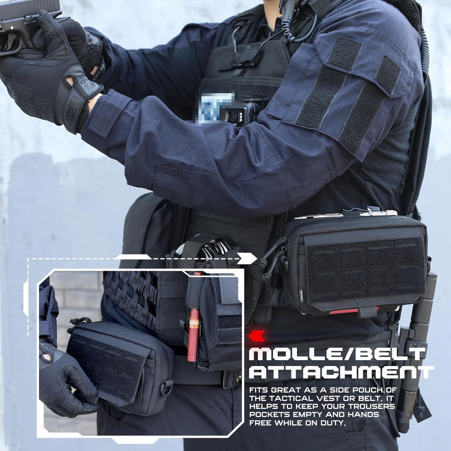 Tactical Molle Admin Pouch Las - Edc Daily Carry 评论和价格