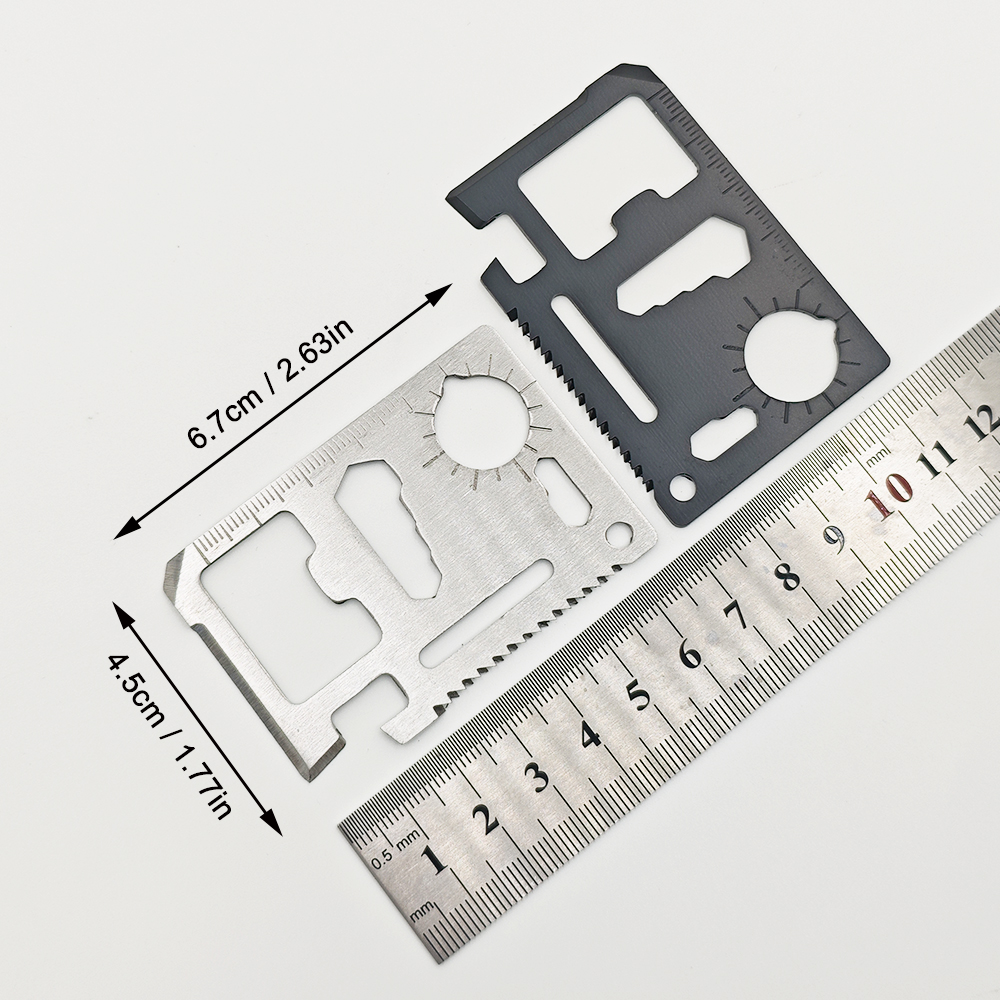 Stainless Steel EDC Pocket Too - Multitool Credit Card 评论和价格