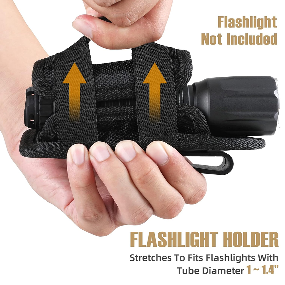 Tactical Flashlight Pouch Hols - Appendix Carry Edc 评论和价格