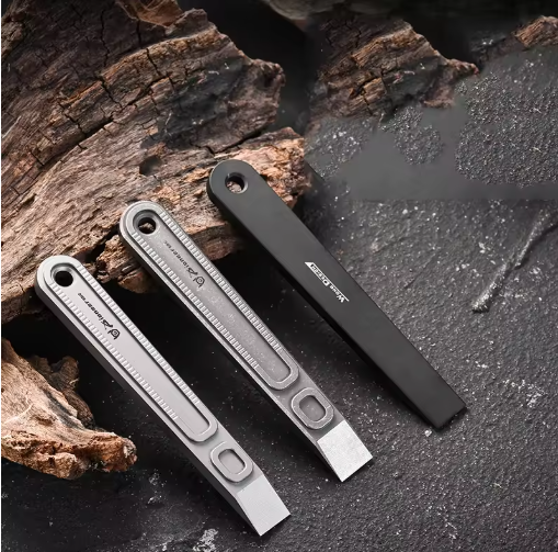 EDC Tool TC4 Titanium Alloy Sm - Titanium Pry Bar 评论和价格