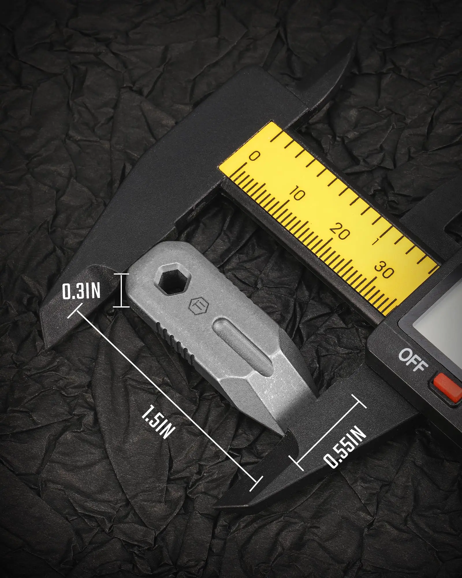 Keyunity KR02 Mini Pry Bar, Pr - Titanium Pry Bar 评论和价格