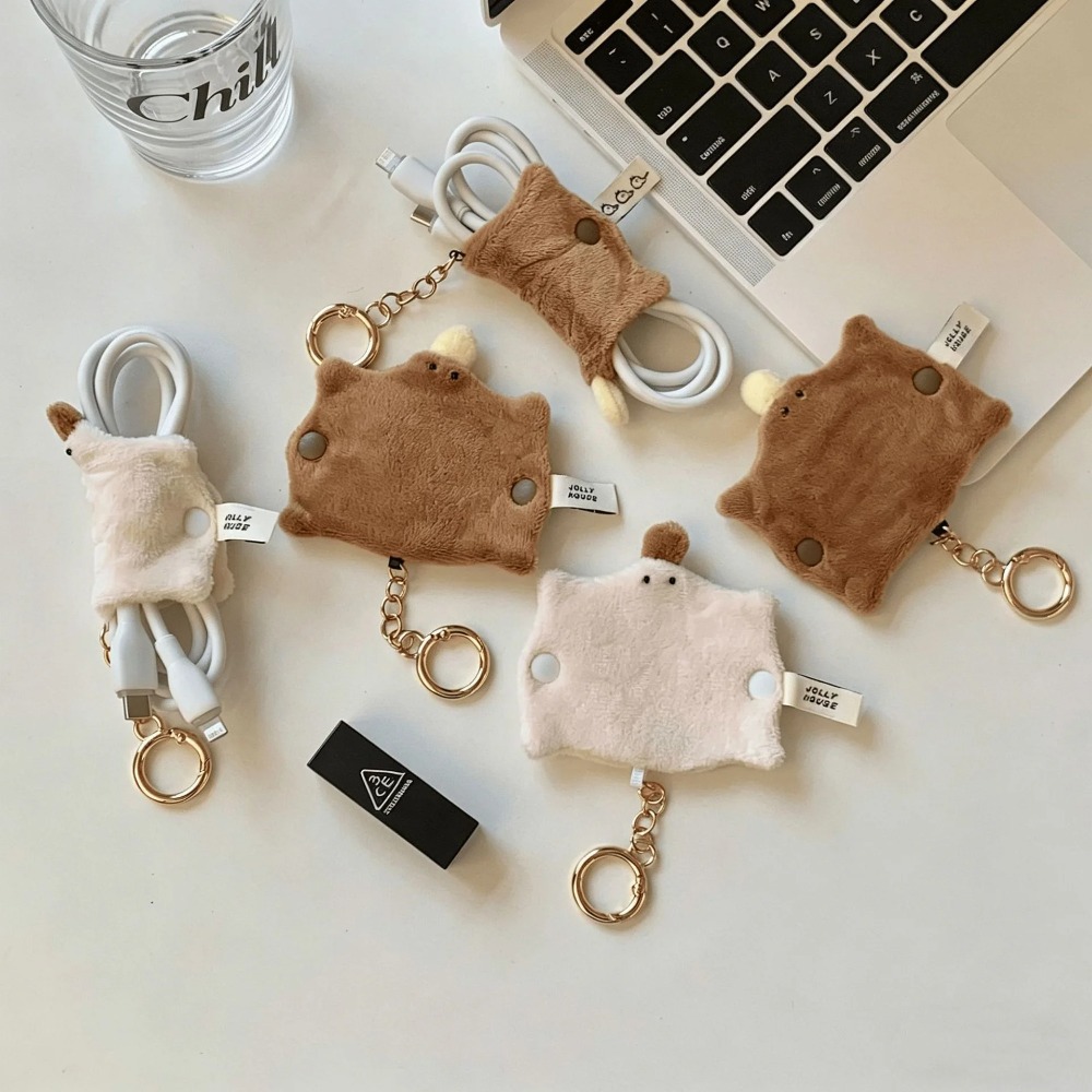 Kawaii Platypus Plush Cable Or - Cable Winder Keychain 评论和价格