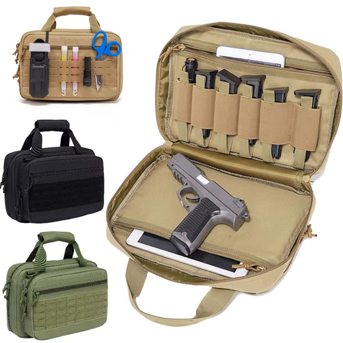 Tactical Pistol Case Gun Bag S - Edc Carry Bag For Pistol 评论和价格