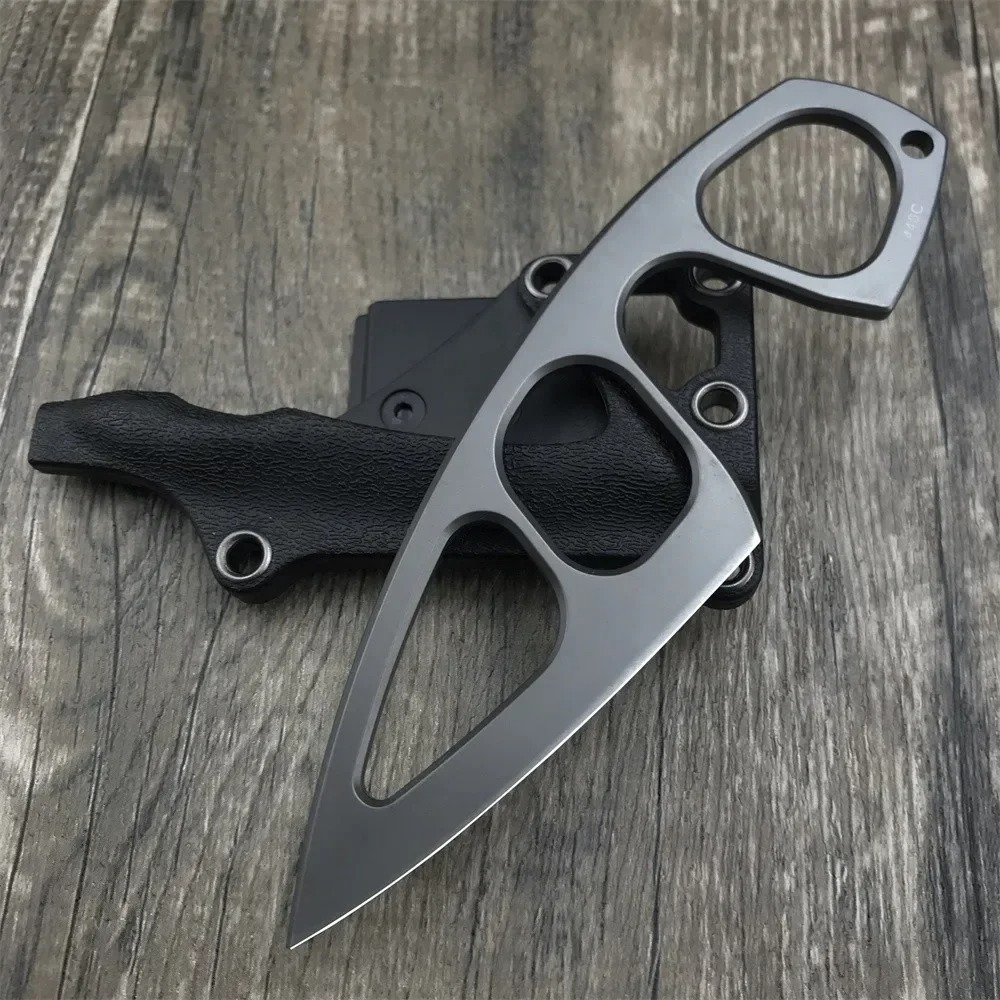 High Hardness Neck Knife 440C  - Edc Pocket Carry Fixed Blade 评论和价格