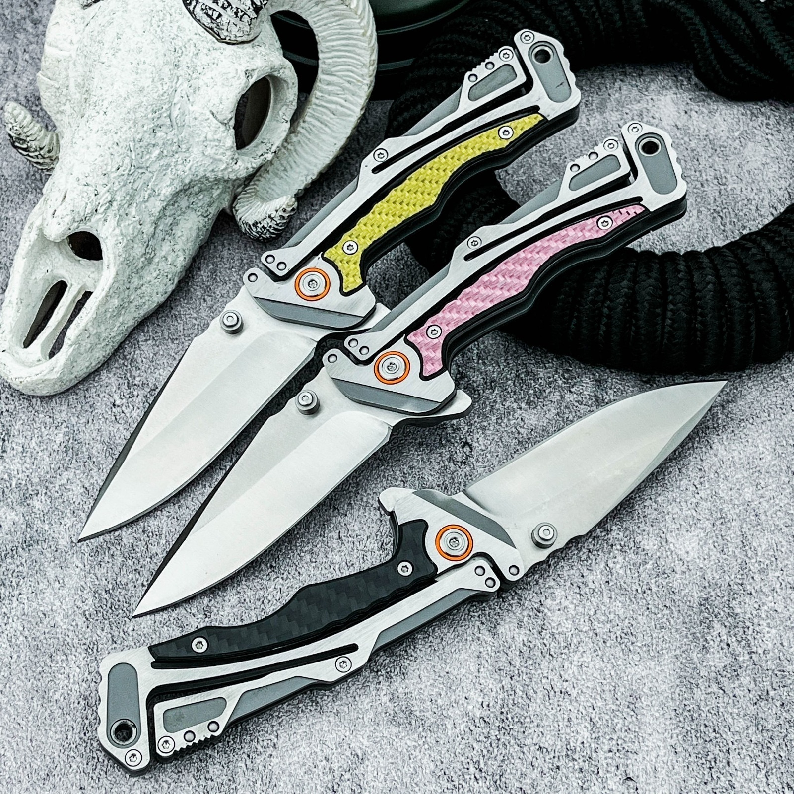 High Quality 5190CF Pocket Fol - Edc Carry Pocket Knife 评论和价格