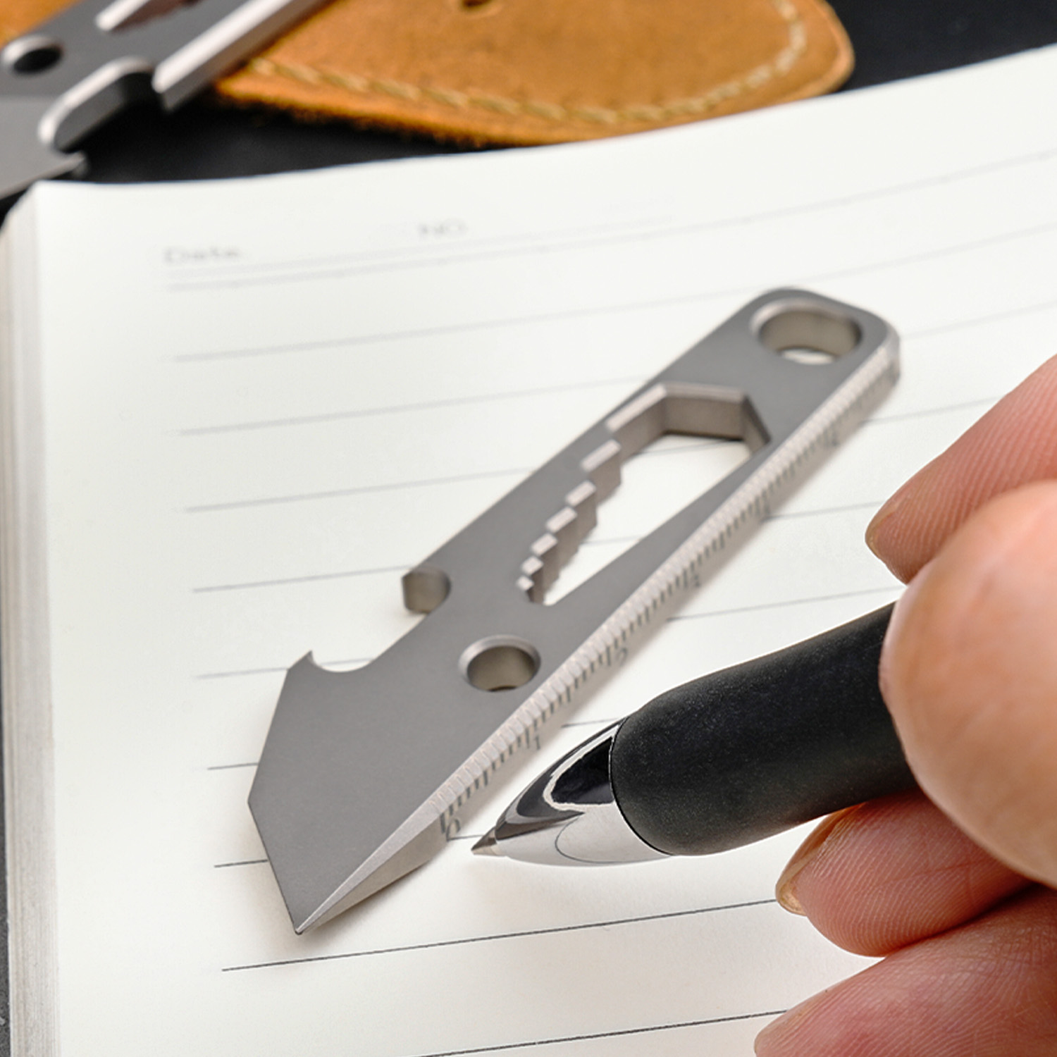 Multifunctional EDC pry bar, t - Titanium Pry Bar 评论和价格