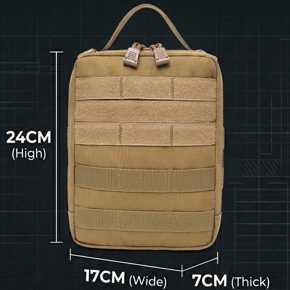 Tactical MOLLE First Aid Pouch - Edc Carry Pouch 评论和价格