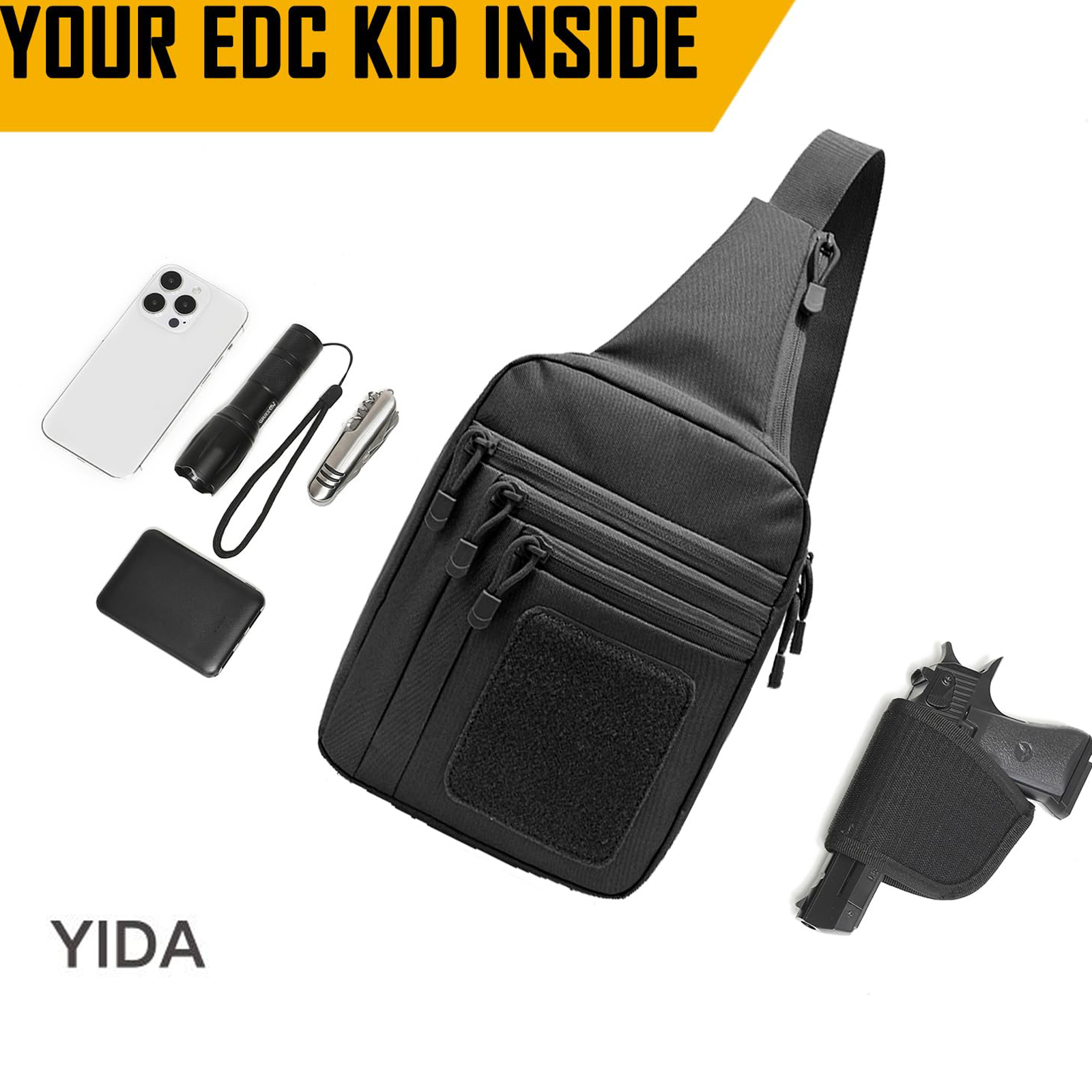 Concealed Carry Crossbody Bag  - Edc Carry Holster 评论和价格